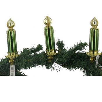 3 Dekorativa Julgransljus med Clips (6-pack)