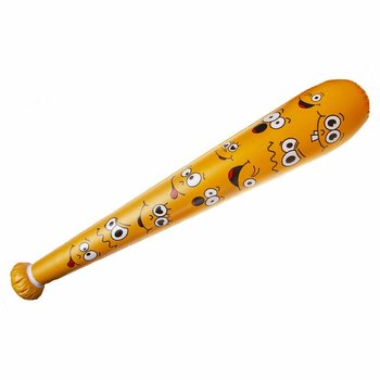 Stor Uppbl&aring;sbar Smiley-klubba - 85cm