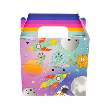 Menybox / Kalasbox Rymden 14x10x17 cm (12-pack)