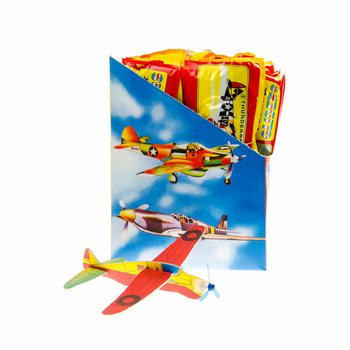 Frigolitflygplan i Displaykartong (48 st) | Partihandel