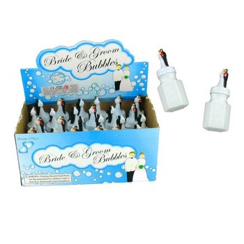 BRÖLLOPS SÅPBUBBLOR - BRUDPAR (24-pack)