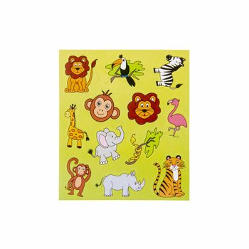 FUN STICKERS &ndash; MODELL: DJUNGELDJUR (120 st)
