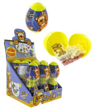 Tiger &Ouml;verrasknings&auml;gg med Godis (18 st.)