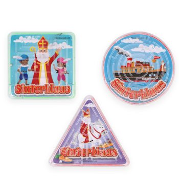 SINTERKLAAS Labyrint T&aring;lamodsspel i Display (96 st)