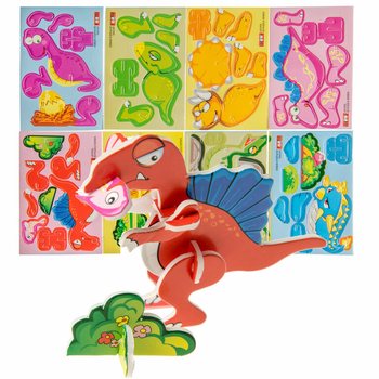 3D Dinosauriepussel (48-pack)