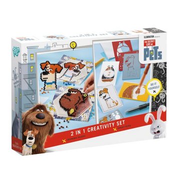 THE SECRET LIFE OF PETS - 2-i-1 Kreativt Set (2 st)
