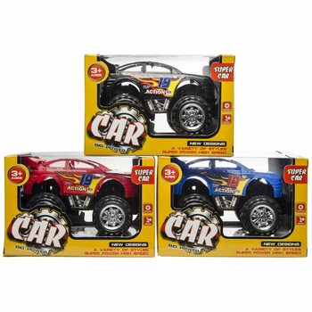 Monster Truck i Displaybox (6 styck)