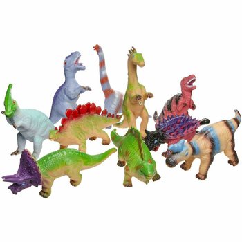 Dinosauriev&auml;rld: Stora Dino-figurer - Mix i display (12 st)