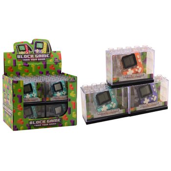BLOCKSPELKONSOL - MIXADE F&Auml;RGER - I DISPLAY (12 st)