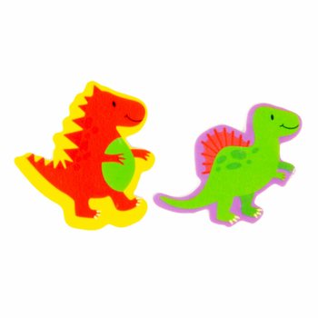 Set med 2 DINO-suddgummin i display (36 st.)