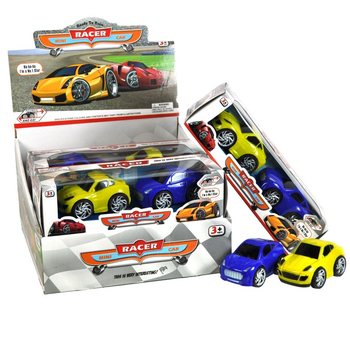 2-delat Friktionsbil-set i Display (6 st.)