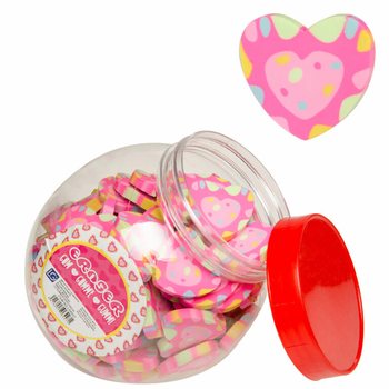 Hjärtsuddgummi i Burk (100 st)