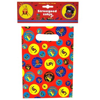 10 Sinterklaas Presentp&aring;sar 22 x 16 cm (6 st.)