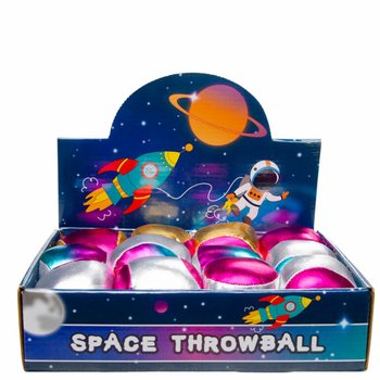 PLYSH METALLIC KASTBOLL - SPACE (12 st.)
