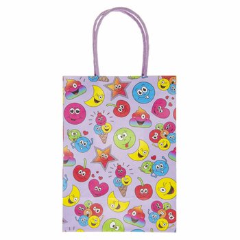 Smiley Presentp&aring;sar i Papper - 16x9x22 cm (12-pack)