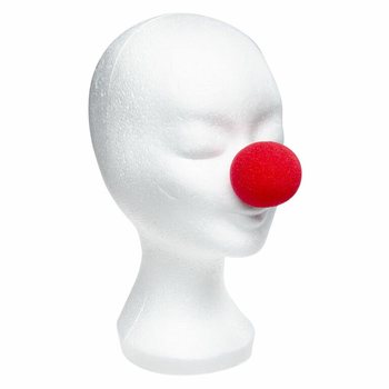 R&ouml;da Clownn&auml;sor i Skumplast (48-pack)