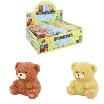SQUUZY BJ&Ouml;RN SQUISHY - MIXADE F&Auml;RGER - I DISPLAY (12 st)