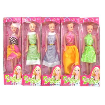 BEAUTY GIRL DOCKA - MODELL 2 (6 st)