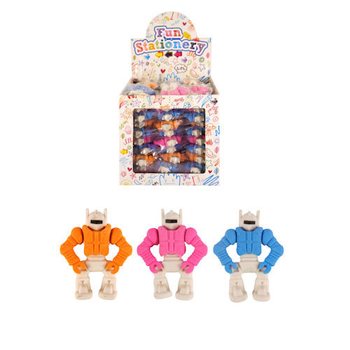 SUDDGUMMIN MODELL: STORA ROBOTAR I DISPLAY (60 st)