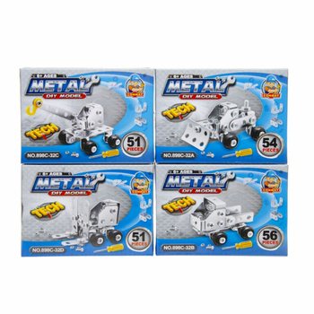 BYGG DITT EGET METALLFORDON I DISPLAY (24 st)