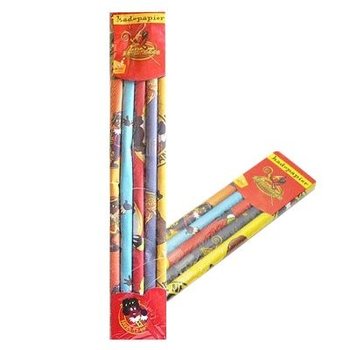 5-delat Presentpapper 'De Club van Sinterklaas'