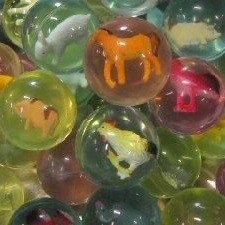 STUDSBOLLAR MED DJUR 4,5 cm (50-pack)