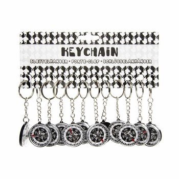 KOMPASS NYCKELRINGAR (48-pack)