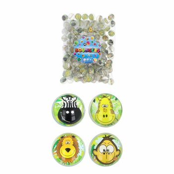 Mix Djungeldjur Studsbollar - Ø 3,3 cm (100-pack)