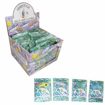 Sj&auml;lvuppbl&aring;sande Enh&ouml;rning Handballonger (48-pack)