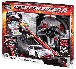 MEGABLOKS NFS PORSCHE 911 TURBO HJUL-UTSKJUTARE - 95716