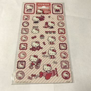 KLISTERMÄRKEN HELLO KITTY - 20 x 10 cm (10 st.)