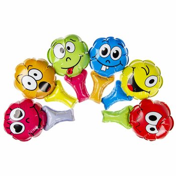 SJÄLVUPPBLÅSANDE SMILEY-HANDBALLONGER (48 st.)