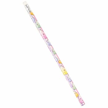 Neon 'Bajs' Pennor med Suddgummi (12-pack)