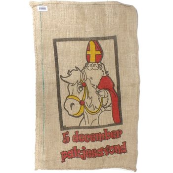 Stor Jutesäck för Jultomten & Sankt Nikolaus