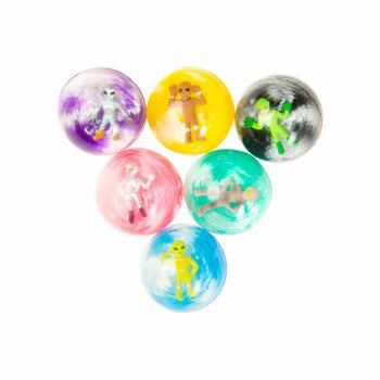 Studsbollar Rymden &Oslash; 4,5 cm (12-pack)