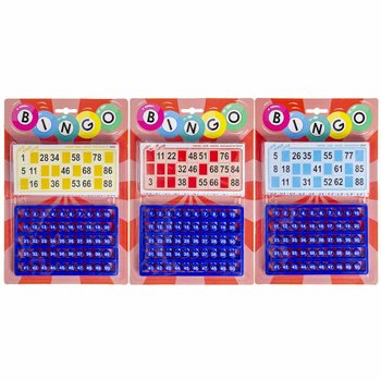 Bingo-spelset p&aring; karta (6 st)