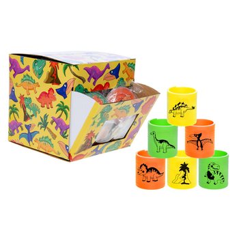 Dinosaurie-spiraler i Display (60 styck)