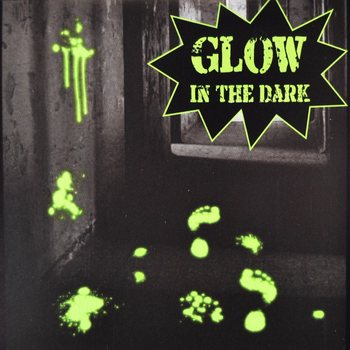 GLOW IN THE DARK V&Auml;GGDEKORATION STICKERS (6 st)