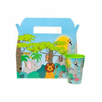 MENUBOX JUNGLE - 22,5 x 12 x 9,5 cm (24-pack)