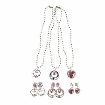 Prinsesshalsband & &Ouml;rh&auml;ngen Set (36 styck)