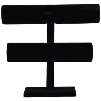 Armbandsdisplay i sammet med 2 rullar (3 st.)