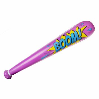 Stort Uppbl&aring;sbart Slagtr&auml; 'Boom!' - 85cm - Mixade F&auml;rger (12 st.)