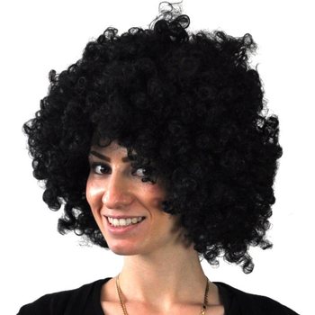 Afroperuk Svart (5-pack) - Grossist Festartiklar