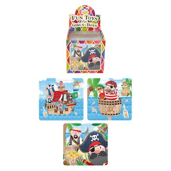 Piratpussel 13 x 12 cm i Display (108 st)