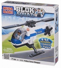 MEGABLOKS BLOK SQUAD POLISHELIKOPTER - 2433 (1 st.)