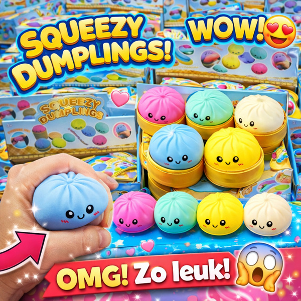 RAGE - Dumpling Bun Squishy - Klämleksak