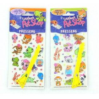 Littlest Pet Shop Gnuggisar / Klisterm&auml;rken (24-pack)