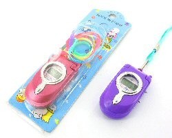 H&auml;ngande LCD-Klocka Mobiltelefon-Form (24 st)