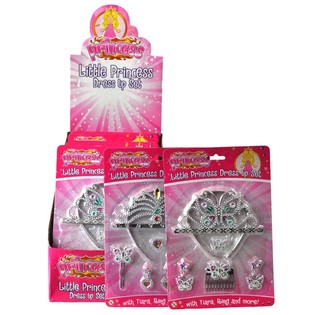 Prinsessa Tiara Set på Kort (24 st)