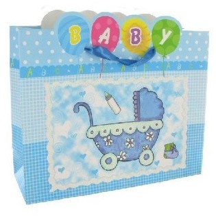 PRESENTP&Aring;SE F&Ouml;DELSE - BABY BL&Aring; (12-pack)